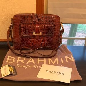 Brahmin pecan crossbody